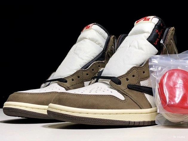 Rep TBK Air Scott OG 'Mocha' - 1 High Travis Retro x CD4487 Jordan 100 0708